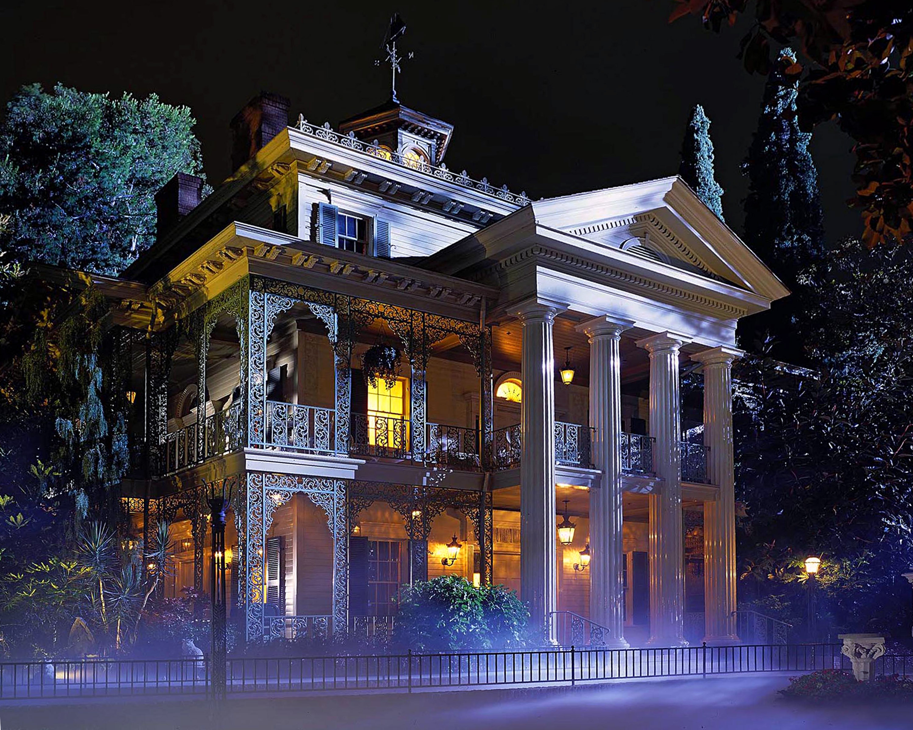 Haunted Mansion in New Orleans Square Disneyland's 999 Happy Haunts