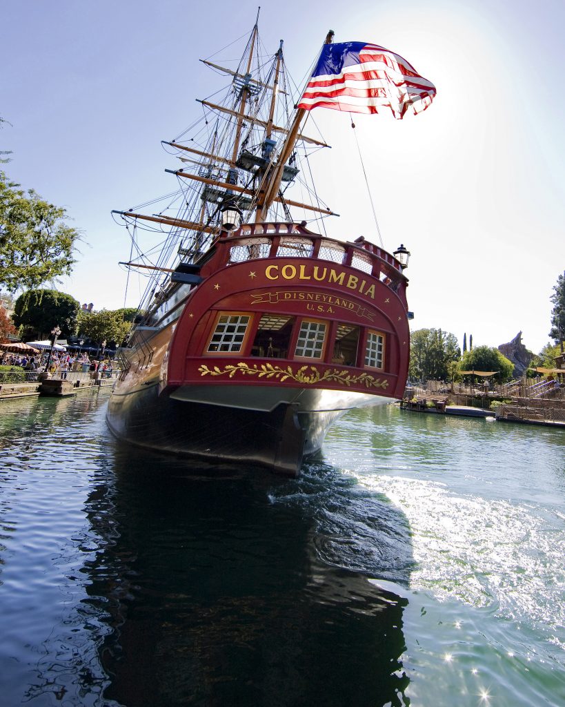 Sailing Ship Columbia at Disneyland's Frontierland